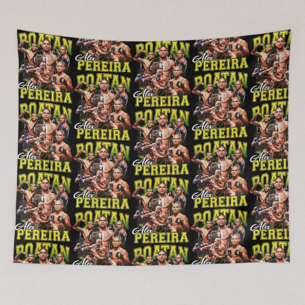 Aperçu de l'œuvre Alex Pereira Poatan Alex Pereira Bootleg Alex Pereira créée et vendue par luisjacianaa.