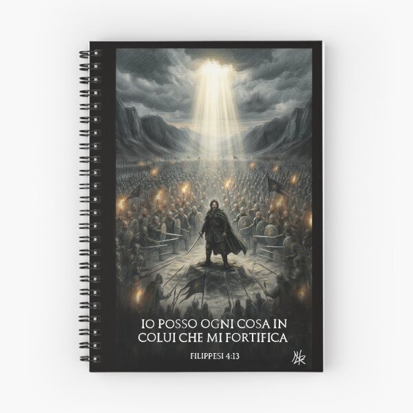 Item preview, Bible Verse Philippians 4:13: I can do all things (Italian text) designed and sold by NLRartStudio.