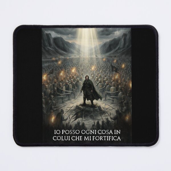 Item preview, Bible Verse Philippians 4:13: I can do all things (Italian text) designed and sold by NLRartStudio.