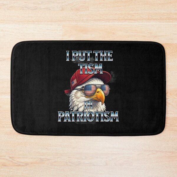 Item preview, I Put The Tism in Patriotism Athletic Eagle designed and sold by TheEndDesign.