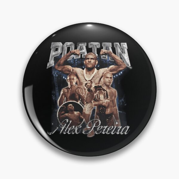 Item preview, Alex Pereira Poatan Collage Midweight designed and sold by luisjacianaa.