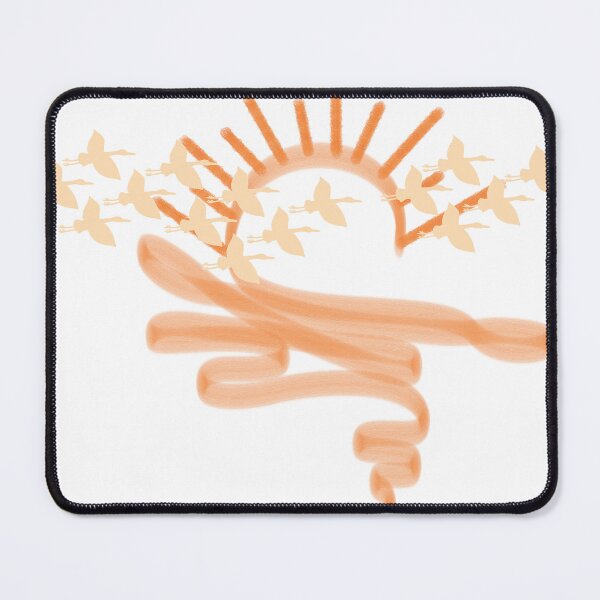 Item preview, sunrise mount with Birds designed and sold by Artist300DPI.