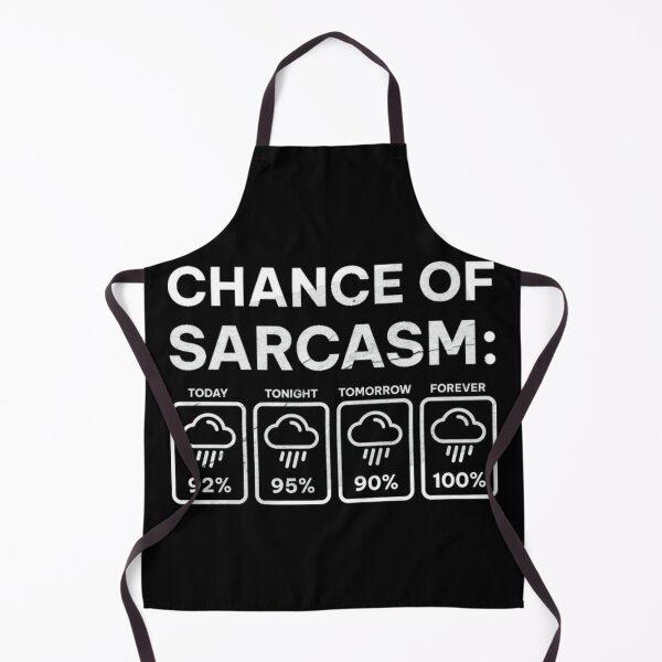 Item preview, Chance Of Sarcasm Funny Weather Forecast Humor Classic T-Shirt designed and sold by Thefreenefnaf.