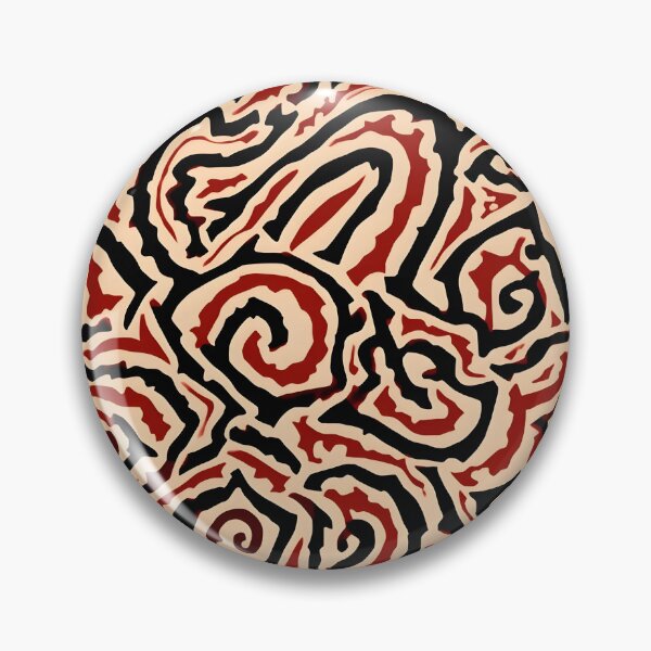 Item preview, Zealand Māori Paua Pattern Koru Design 918 designed and sold by GrinGalore.