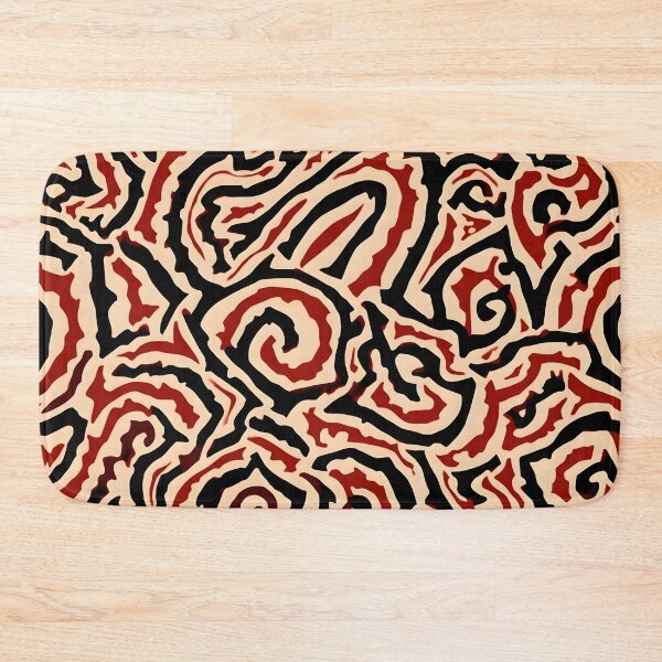 Item preview, Zealand Māori Paua Pattern Koru Design 918 designed and sold by GrinGalore.