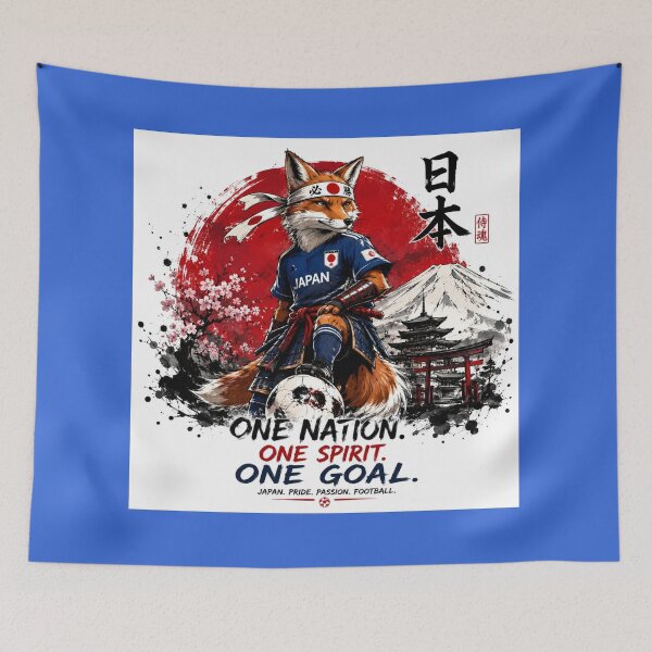 Item preview, Japan Football team  designed and sold by Nefi-stickers.