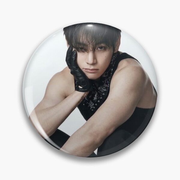 Item preview, V Taehyung Dark Aesthetic Cyberpunk Edgy Photo Art designed and sold by Mooncreates7.