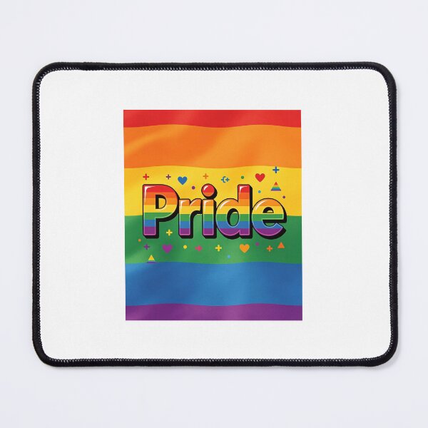 Item preview, LGBTQ pride symbol with rainbow colours designed and sold by carlsmart1.