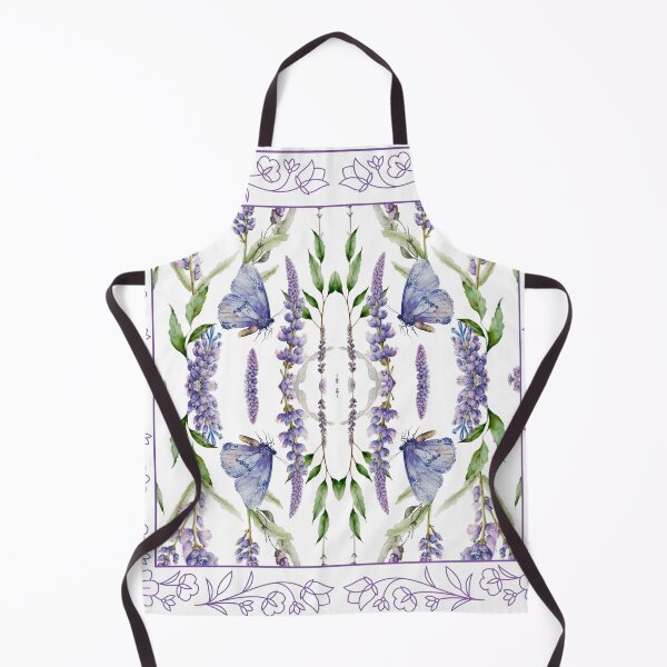 Item preview, Framed Lavender Design with Butterflies designed and sold by TeeGeeTees.