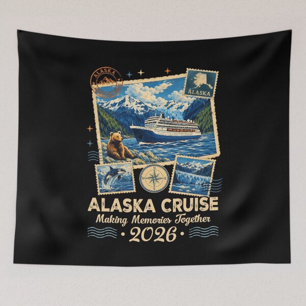 Item preview, Alaska Cruise 2026 Alaskan Vacation Matching designed and sold by KarimSoCute.