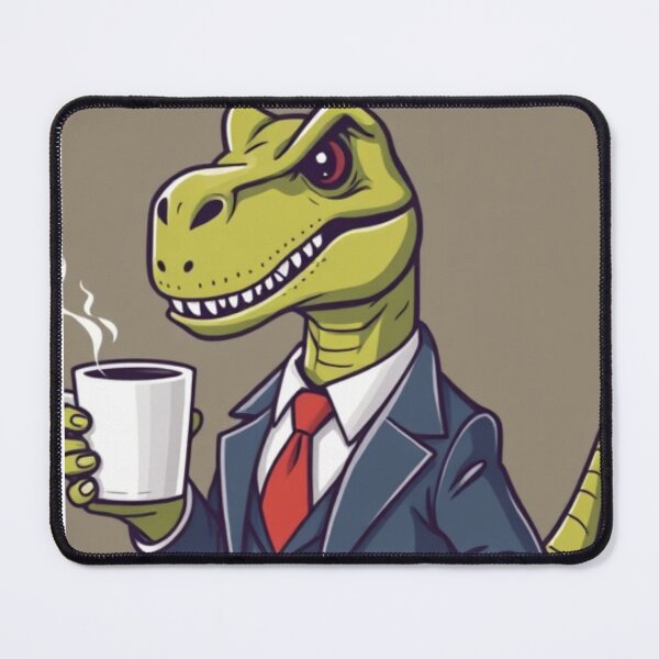 Item preview, Business T Rex Coffee Lover Cartoon Dinosaur designed and sold by Stixyyy.