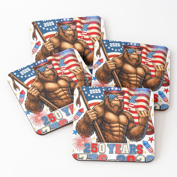 Item preview, 250 Years 1776 2026 Patriotic Bigfoot designed and sold by varin-studio.