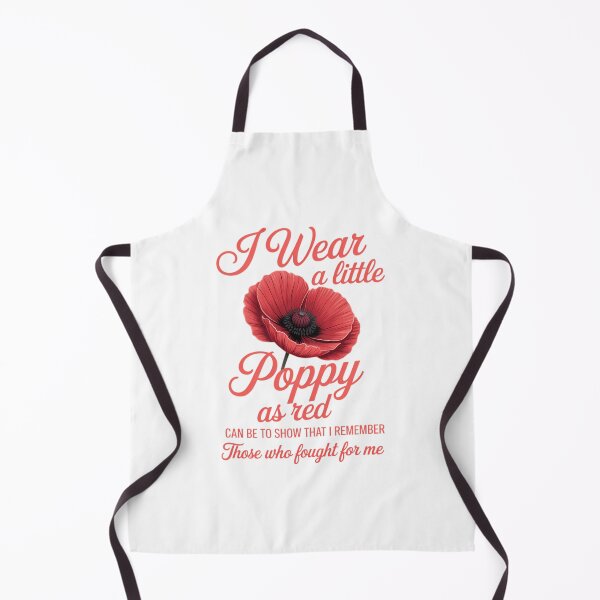 Item preview, Veterans Day I Wear Red Poppy Flower Remember American designed and sold by sailorjessiArt.