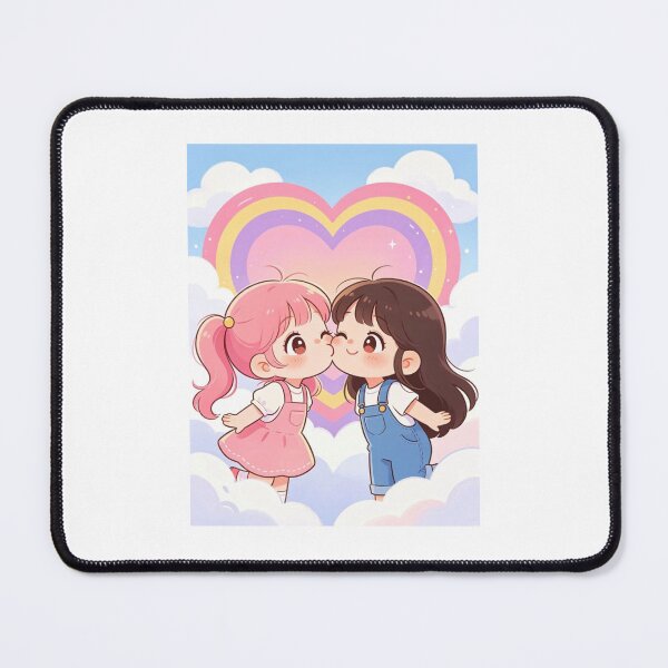 Item preview, Two girls sharing the love designed and sold by carlsmart1.