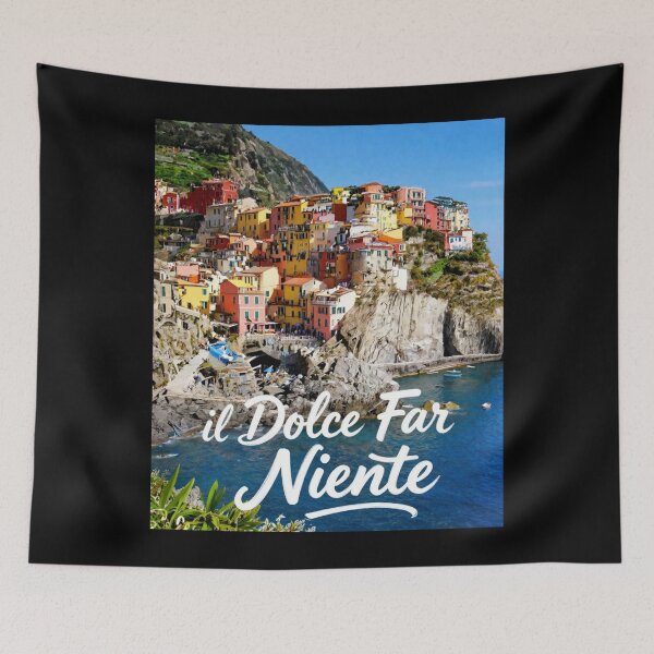 Item preview, il Dolce far niente designed and sold by LaughandLaugh.