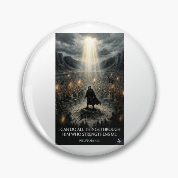 Item preview, Bible Verse Philippians 4:13: I can do all things (English text) designed and sold by NLRartStudio.