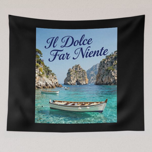 Item preview, il Dolce far niente designed and sold by LaughandLaugh.