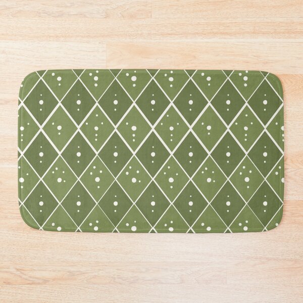 Item preview, Olive Argyle Geometric Pattern designed and sold by Little Wimbly.