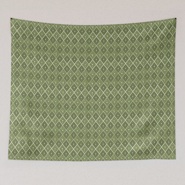 Item preview, Olive Argyle Geometric Pattern designed and sold by Little Wimbly.
