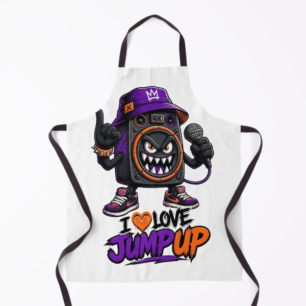 Item preview, Jump Up Drum and Bass Speaker Mascot EDM designed and sold by  ZenRave Designs.