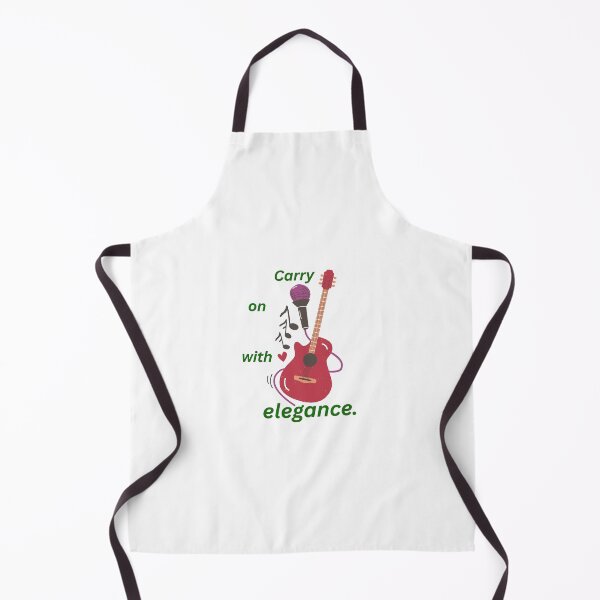 Item preview, Carry On With Elegance – Guitar & Microphone Music Design designed and sold by EdgeSphere.