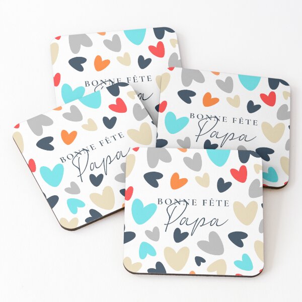 Item preview, Happy Father's Day – Multicolored Hearts Design designed and sold by Aliss20.