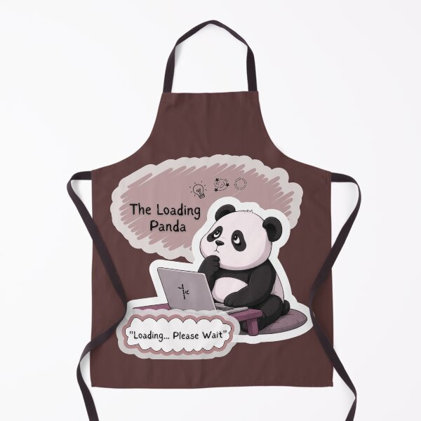 Item preview, The Loading Panda Funny Meme designed and sold by EnginerdStudio.