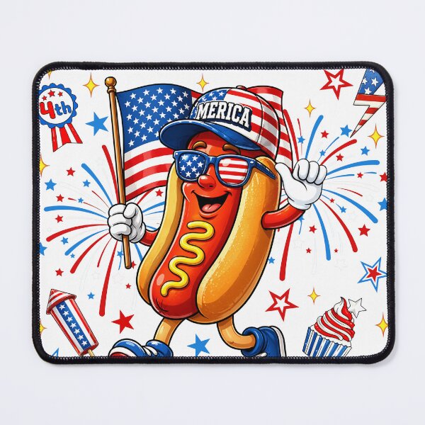 Item preview, It's A Bad Day To Be A Glizzy Funny 4th Of July Hot Dog designed and sold by varin-studio.