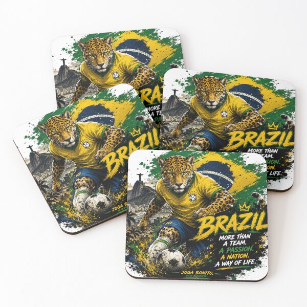 Item preview, Brazil Football designed and sold by Nefi-stickers.