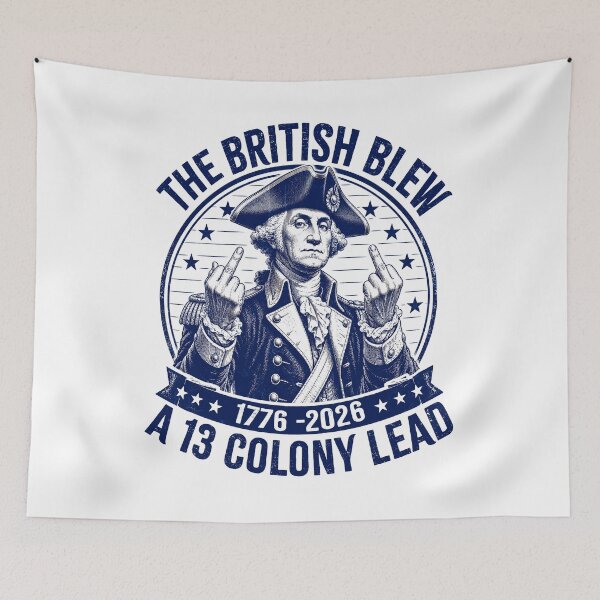 Item preview, The British Blew A 13 Colony Lead designed and sold by elongatedjazz.