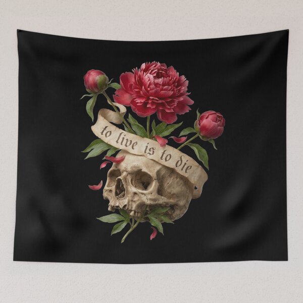 Item preview, To Live is to Die Memento Mori designed and sold by darudcraft.