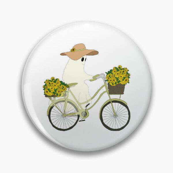 Item preview, Summer Ghost - Sunflower Bike  designed and sold by cherrynat1.