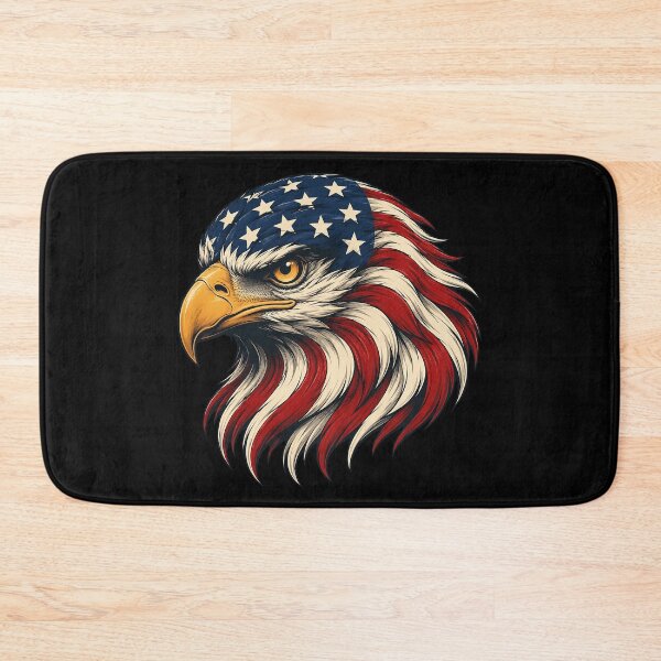 Item preview, Bald Eagle 4th of July Independence Day Retro Eagle designed and sold by OlakunleOloroz.