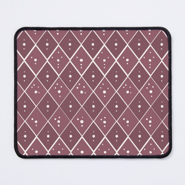 Item preview, Dusty Rose Argyle Dot Pattern designed and sold by Little Wimbly.