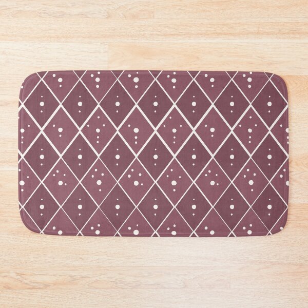 Item preview, Dusty Rose Argyle Dot Pattern designed and sold by Little Wimbly.