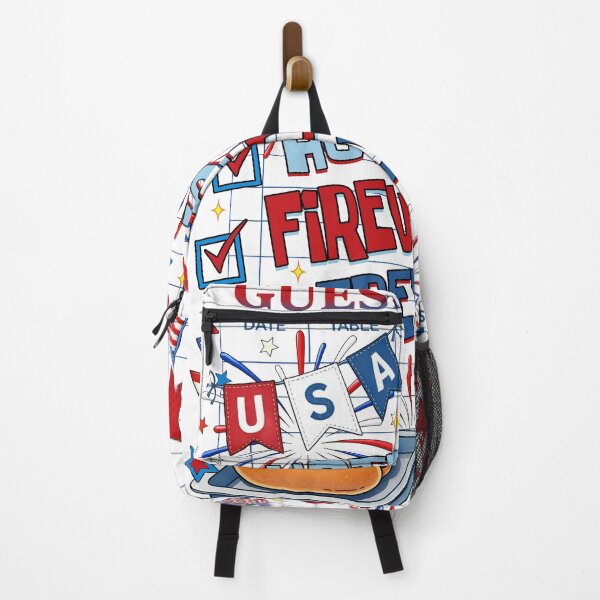 Item preview, Patriotic Guest Check Hotdogs Fireworks Freedom designed and sold by varin-studio.