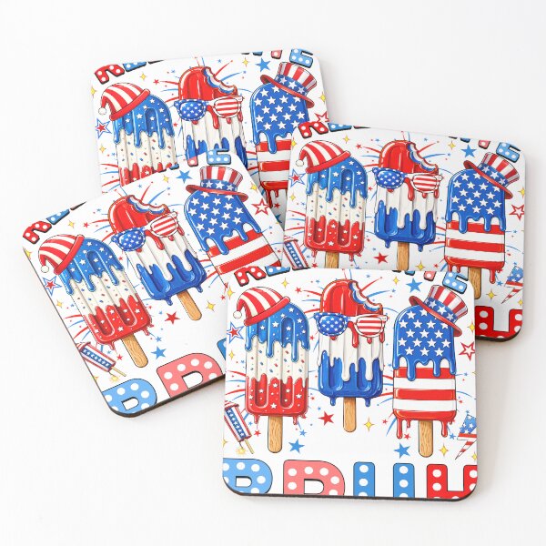 Item preview, Red White And Bruh Funny Patriotic Popsicle designed and sold by varin-studio.