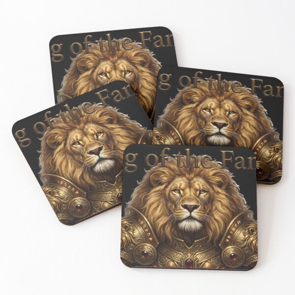 Item preview, King of the Family Lion Armor Fathers Day Gift designed and sold by BarkAndArt.