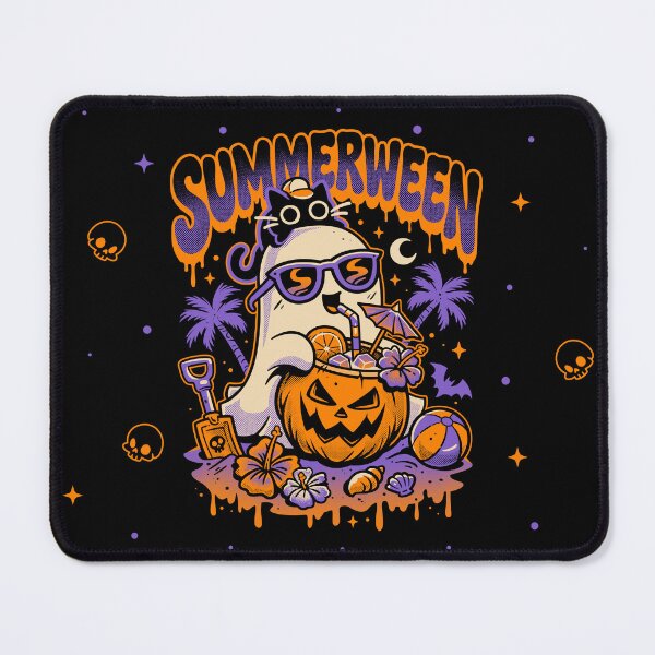 Item preview, Summerween Beach Day - Ghost and Cat designed and sold by Snouleaf.