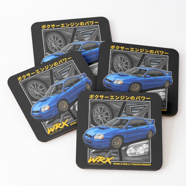Item preview, Subie Impreza WRX STi 2004 (World Rally Blue Pearl) designed and sold by JioojiProject.