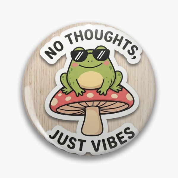 Item preview, No Thughts Just Vibes designed and sold by TSLABELBYTIRTH.
