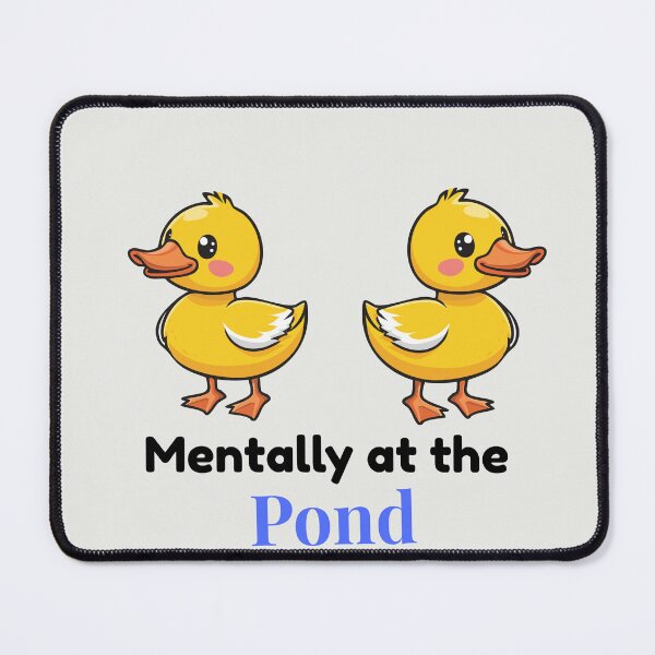Item preview, Cute duck stickers/ mentality at the pond designed and sold by Krishnacre8.