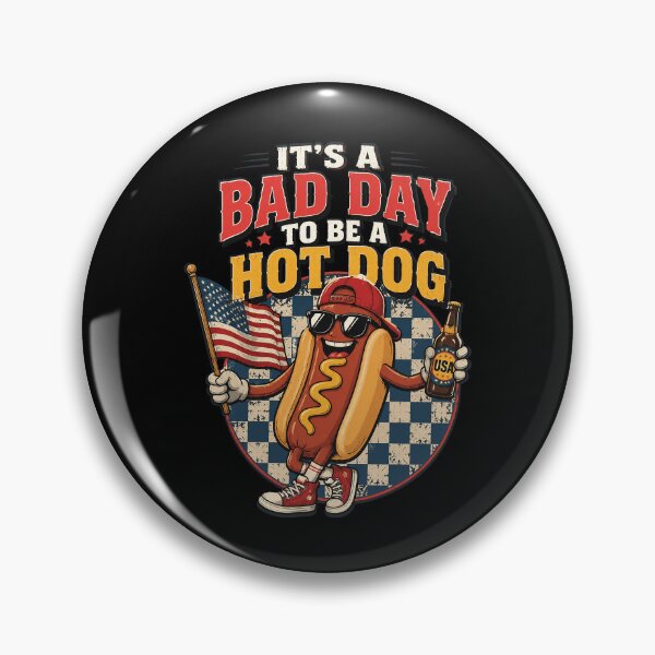 Item preview, It's A Bad Day to Be A Hot Dog designed and sold by OlakunleOloroz.