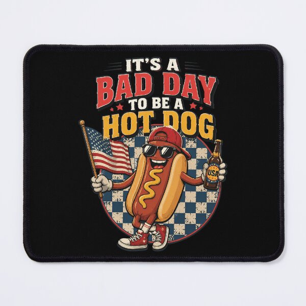 Item preview, It's A Bad Day to Be A Hot Dog designed and sold by OlakunleOloroz.
