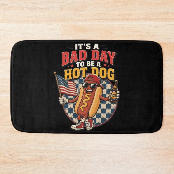 Item preview, It's A Bad Day to Be A Hot Dog designed and sold by OlakunleOloroz.