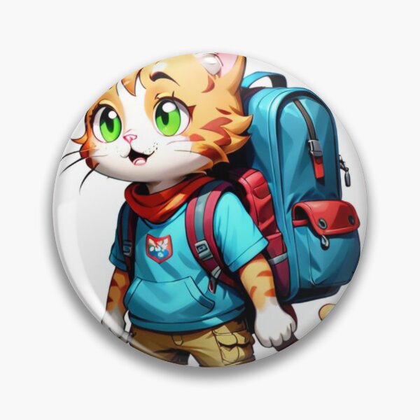 Item preview, Adventurous cat designed and sold by ZeusGallery.