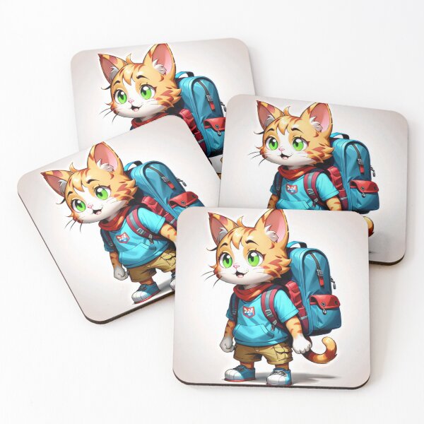Item preview, Adventurous cat designed and sold by ZeusGallery.