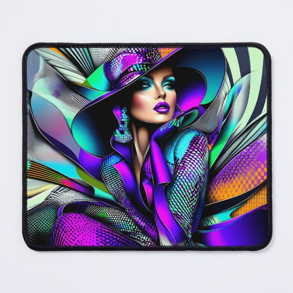 Item preview,  Colorful Abstract Woman – Contemporary Art Design designed and sold by GGAUL.