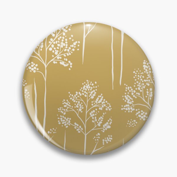 Item preview, Wild Berry Branch Woodland Botanical Trees golden wheat designed and sold by RenattaZare.