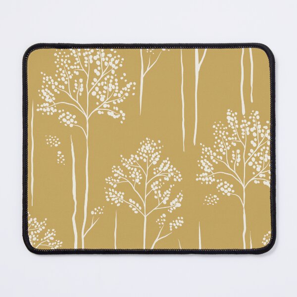Item preview, Wild Berry Branch Woodland Botanical Trees golden wheat designed and sold by RenattaZare.